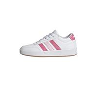 adidas Unisex Kids BREAKNET 3.0 Shoes Junior, FTWR White/Pink Fusion/Clear Pink, 4 UK