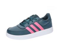 adidas Breaknet Lifestyle Court Lace Shoes Tennis, Arctic Night/Lucid Pink/Cloud White, 4 UK