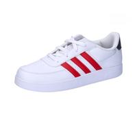 adidas Unisex Kids Breaknet Lifestyle Court Lace Shoes, Cloud White/Better Scarlet/Carbon, 6 UK