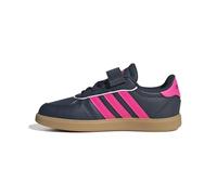 adidas Unisex Kids BREAKNET Sleek Shoes Children, Aurora Ink/Lucid Pink/Gum 3, 2 UK