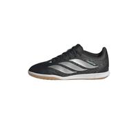 adidas Unisex-Kids Club Predator Sala Indoor, Black/Silver Metallic/Pulse Mint, 1.5 Big Kid