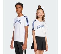 Adidas Unisex Kids T-Shirt Codes Collegiate Graphic Cotton Short Sleeve White 7-8 Years