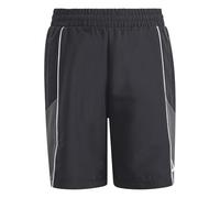 adidas Unisex Kids Color Block Woven Shorts, Black/Grey six/White, 15-16 Years