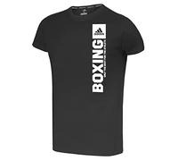 Adidas Unisex Kid's Community Vertical T-Shirt Boxing, Blackwhite, 140