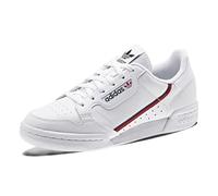 adidas Unisex Kids Continental 80 J Gymnastics Shoes, Ftwr White Scarlet Collegiate Navy, 3.5 UK