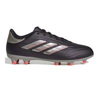 adidas unisex-kids Copa Pure Ii League Firm Ground Sneaker, Aurora Black/Platinum Metallic/Turbo, 14 UK