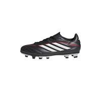 adidas Unisex-Kids Copa Pure Iv Club Firm Ground/Multi Ground Footbal, Black/White/Lucid Red, 2