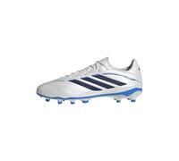 adidas Unisex Kids Copa Pure Iv League Firm Ground Football Boots Kids Shoes, Zero met./Dark Blue/Lucid Ray Blue, 10 UK Child