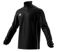 adidas Unisex Kids Core18 Tr Top Y Sweatshirt, Black/White, 8 Years UK