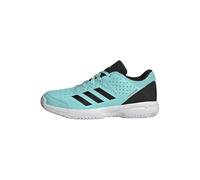 adidas Unisex Kids Court Stabil Shoes, Flash Aqua/core Black/FTWR White, 3.5 UK