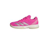 adidas Unisex Kids Courtflash Kids Tennis Shoes, Lucid Pink/Silver Metallic/Bliss Pink, 5 UK