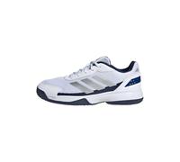 adidas Unisex Kids Crazyquick Kids Padel Shoes, FTWR White/Silver met./Dark Blue, 5 UK
