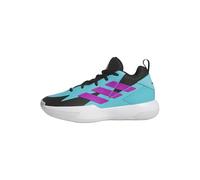 adidas Unisex Kids Cross 'Em Up Select Shoes, Lucid Cyan/core Black/Purple Burst, 2.5 UK