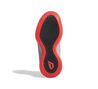 adidas Unisex Kids Dame Certified 3, core Black/Lucid red/Grey Two, 4 UK