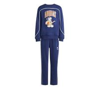adidas Unisex Kids DISNEY MICKEY MOUSE JOGGER, dark blue/Pure Orange/off white, 5-6 Years