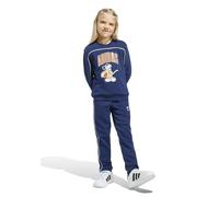 adidas Unisex Kids DISNEY MICKEY MOUSE JOGGER, dark blue/Pure Orange/off white, 6-7 Years