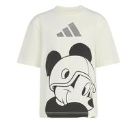 adidas Unisex Kids Disney Mickey Mouse Shirt, Off White/Black, 9-10 Years
