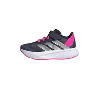 adidas Unisex Kids Duramo SL2 Hook and Loop Shoes Kids, Shadow Navy/Silver met./Lucid Pink, 12.5 UK Child