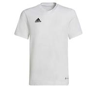 adidas Unisex Kids Entrada 22 Tee, White, 9-10 Years