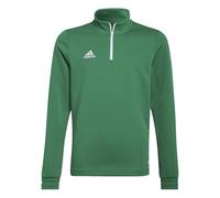 adidas Unisex Kids Entrada 22 Training Top, Team Green/White, 7-8 Years