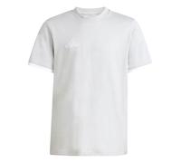 adidas Unisex Kids Entrada26 Kids Shirt, Team Light Grey/White, 11-12 Years