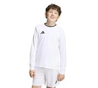 adidas Unisex Kids Entrada26 Long Sleeve Jersey Kids, White/Black, 9-10 Years