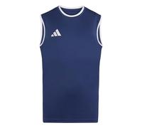 adidas Unisex Kids Entrada26 Sleeveless Jersey Kids Shirt, Team Navy Blue 2/White, 9-10 Years