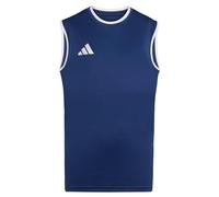 adidas Unisex Kids Entrada26 Sleeveless Jersey Kids, Team Navy Blue 2/White, 3-4 Years