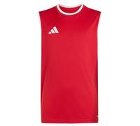adidas Unisex Kids Entrada26 Sleeveless Jersey Kids, Team Power red 2/White, 3-4 Years