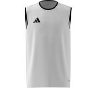 adidas Unisex Kids Entrada26 Sleeveless Jersey Kids, White/Black, 9-10 Years