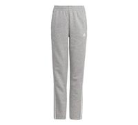 adidas Unisex Kids Essentials 3-Stripes Fleece Pants, Medium Grey Heather/White, 15-16 Years