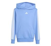 adidas Unisex Kids ESSENTIALS 3 STRIPES HOODIE, blue fusion/white, 13-14 Years