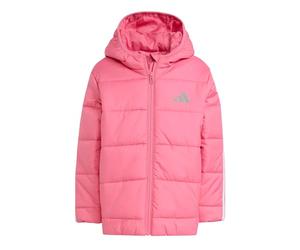 adidas Unisex Kids ESSENTIALS 3 STRIPES PADDED JACKET, Pink Fusion/White, 11-12 Years