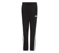 adidas Unisex Kids Essentials 3 Stripes Pants, Black/White, 7-8 Years