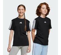 adidas - Kid's 3 Stripes Tee 160 - T-shirt size 164, black