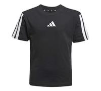 adidas Unisex Kids Essentials 3 Stripes Sleeve Shirt, Black/White, 5-6 Years
