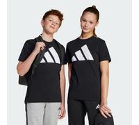 adidas Unisex Kids Essentials Big Logo Shirt, Black/White, 7-8 Years
