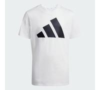 adidas Unisex Kids Essentials Big Logo T-Shirt, White/Black, 9-10 Years