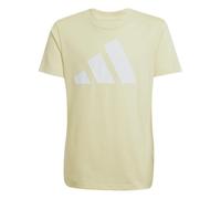 adidas Unisex Kids Essentials Big Logo T-Shirt, White/Black, 7-8 Years