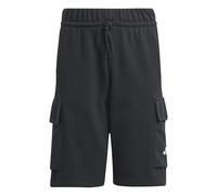 adidas Unisex Kids Essentials Cargo Shorts, Black/White, 13-14 Years