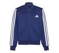 adidas Unisex Kids Essentials Climacool Track Top Sweatshirt, dark blue/white, 5-6 Years