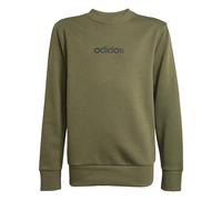 adidas Unisex Kids ESSENTIALS CREW, olive strata/black, 9-10 Years