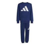 adidas Unisex Kids ESSENTIALS FLEECE JOGGER, dark blue/white, 7-8 Years