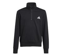 adidas Unisex Kids ESSENTIALS HALF-ZIP, black/white, 11-12 Years