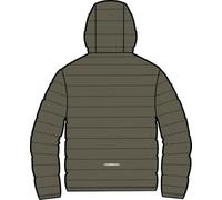 adidas Unisex Kids ESSENTIALS LIGHT PADDED JACKET, olive strata/REFLECTIVE SILVER, 9-10 Years