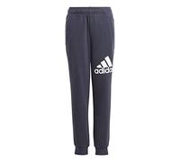 adidas Unisex Kids Essentials Regular Fit Big Logo Cotton Pants, Legend Ink/White, 15-16 Years