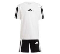 adidas Unisex Kids ESSENTIALS T-SHIRT SET, white/black, 4-5 Years