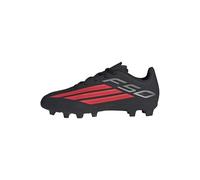 adidas Unisex Kids F50 Club Firm Ground/Multi Ground Football Boots Kids, core Black/Lucid red/core Black, 11 UK Child