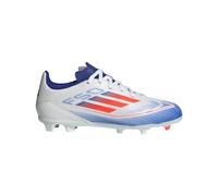 adidas Unisex Kids F50 League Firm Ground Football Boots (Little Big Kid) Trainers, White Solar Red Lucid Blue, 4.5 Big Kid