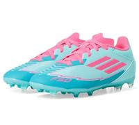 adidas Unisex Kids F50 League Messi Firm Multi Ground Sneaker, Flash Aqua Pink Lucid Cyan Lucid, 10 UK
